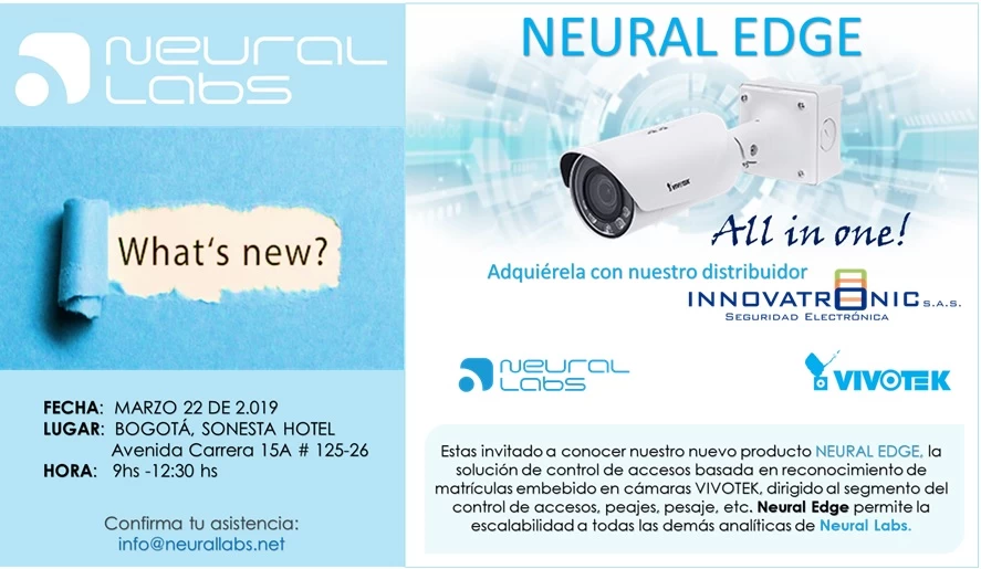  Launch Event Neural Edge, all in one solution!