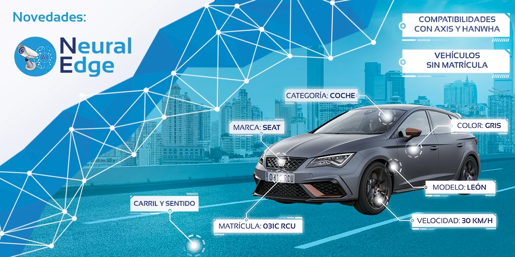 Neural Edge ofrece nuevas funcionalidades y compatibilidades con cámaras AXIS (ARTPEC-8) y HANWHA 